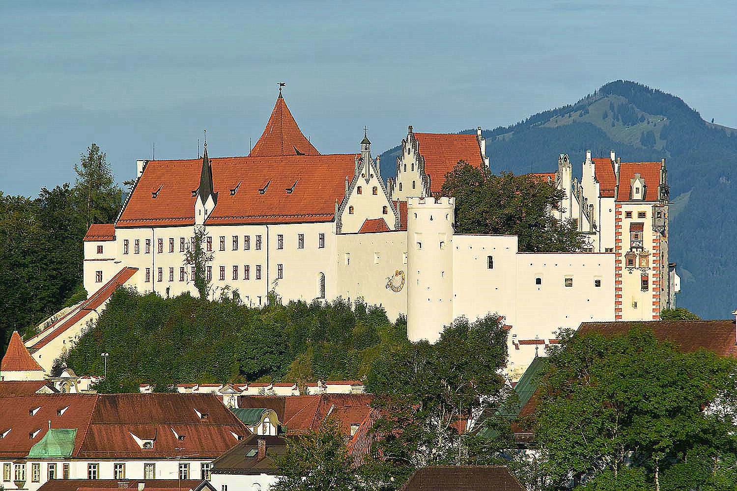 Hohes Schloss von Süd-Ost